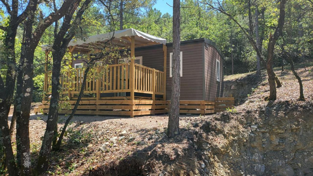 Camping De Graniers Monoblet Eksteriør bilde